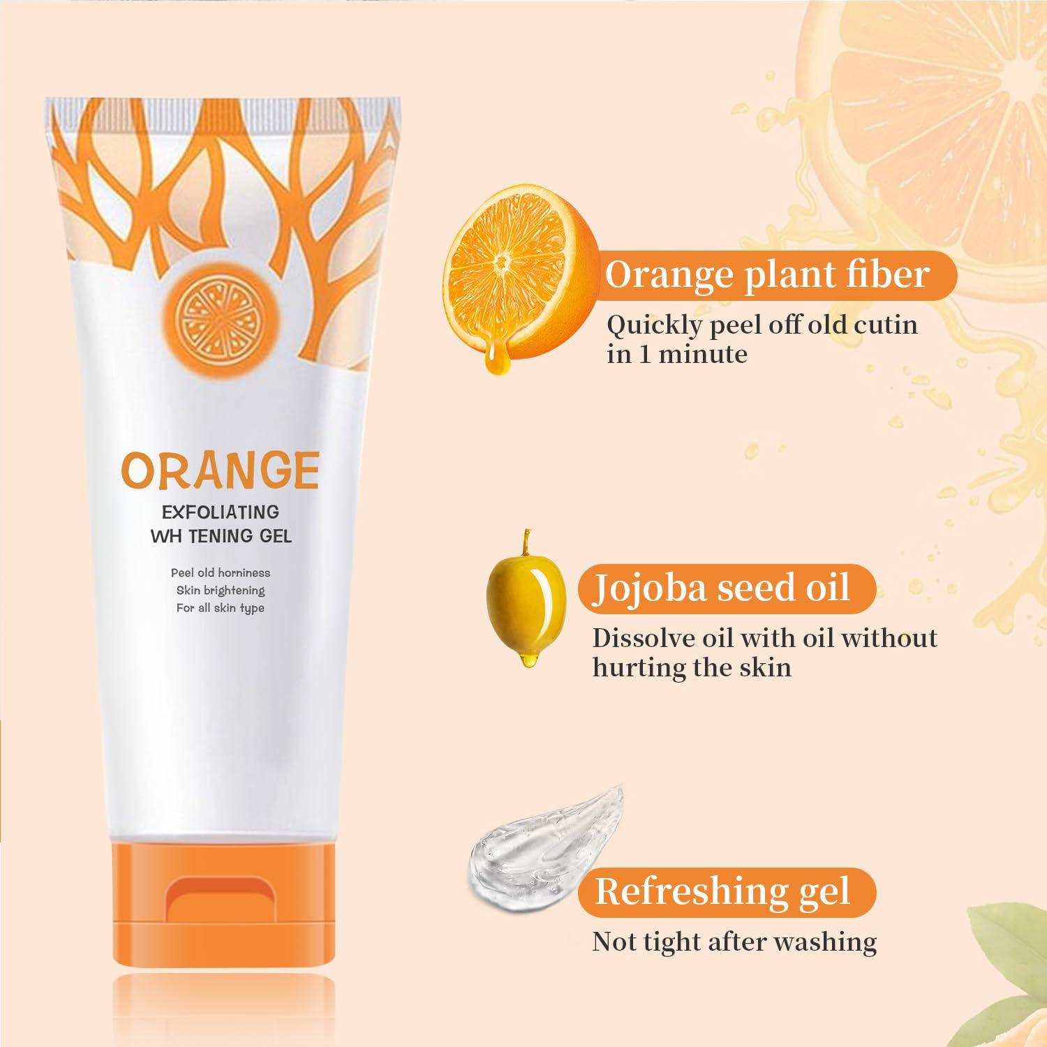 🔥Natural Orange Exfoliating Gel Scrub - My Store
