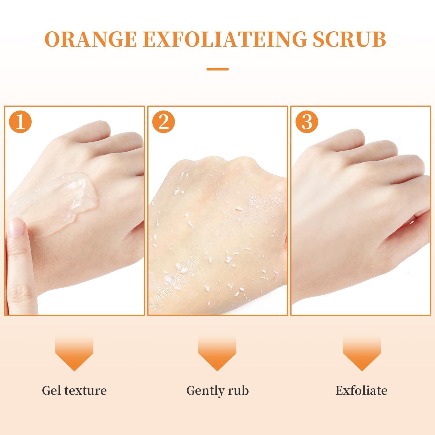 🔥Natural Orange Exfoliating Gel Scrub - My Store